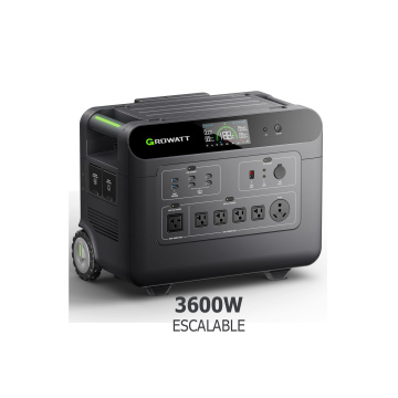 Estación de Energía Portátil Growatt HELIOS 3600