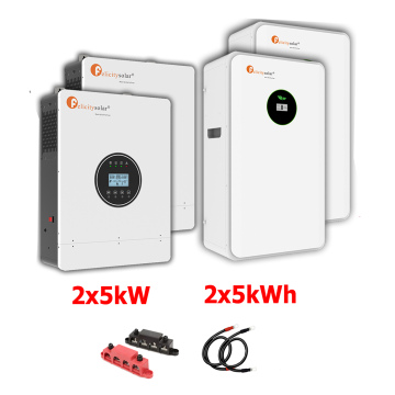 Respaldo Eléctrico 10kW Felicity Solar con batería de  LITIO de 10kWh 