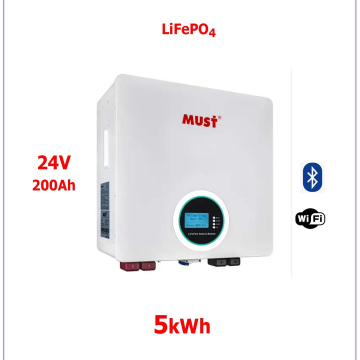 Batería de LITIO MUST 5kWh -24V