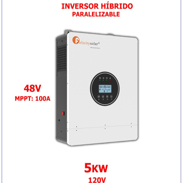 Inversor Híbrido Felicity Solar 5kW / 48V 120V