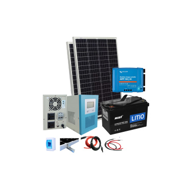 Kit Solar Begprod 1000W con batería de Litio 1280Wh y 300W en paneles solares 