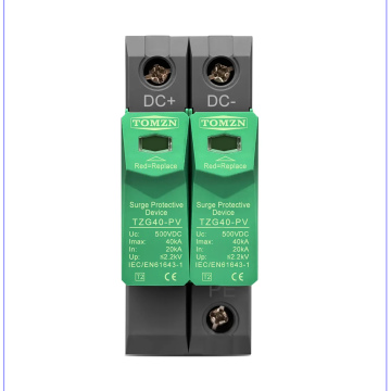 Supresor de Voltaje DC SPD  2P 500V