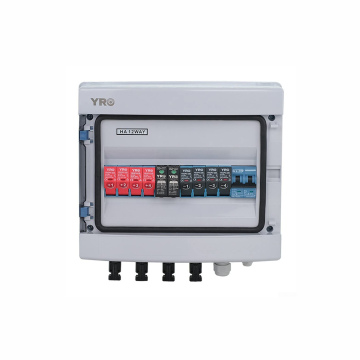 Tablero, Combiner Box, para 04 Strings de Paneles Solares 550V DC