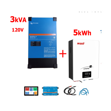 Respaldo Eléctrico Victron Energy 3kva + Batería Litio 5kwh