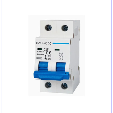 Disyuntor, Breaker, MCB 500 V DC 2 Polo 25A