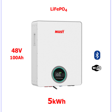 Batería de LITIO MUST 5kWh-48V