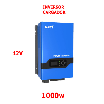 Inversor Cargador Must 1000W/12V